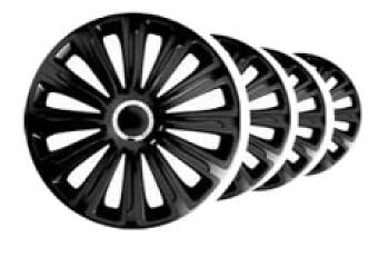 HP Radblenden Trend Set 4 Stück schwarz 14