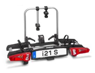 Uebler i21 S Fahrradträger für 2 Fahrräder oder E-Bikes mit 60° Abklappwinkel