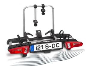Uebler i21 S DC 60° Fahrradträger für 2 Fahrräder oder E-Bikes mit Einparkhilfe