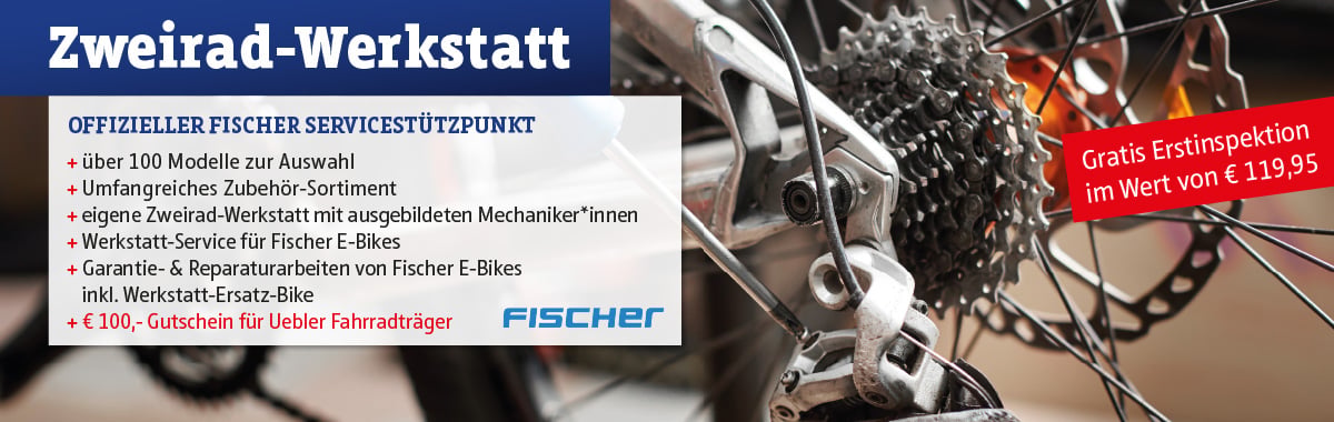 E-BIKE Banner Werkverkauf