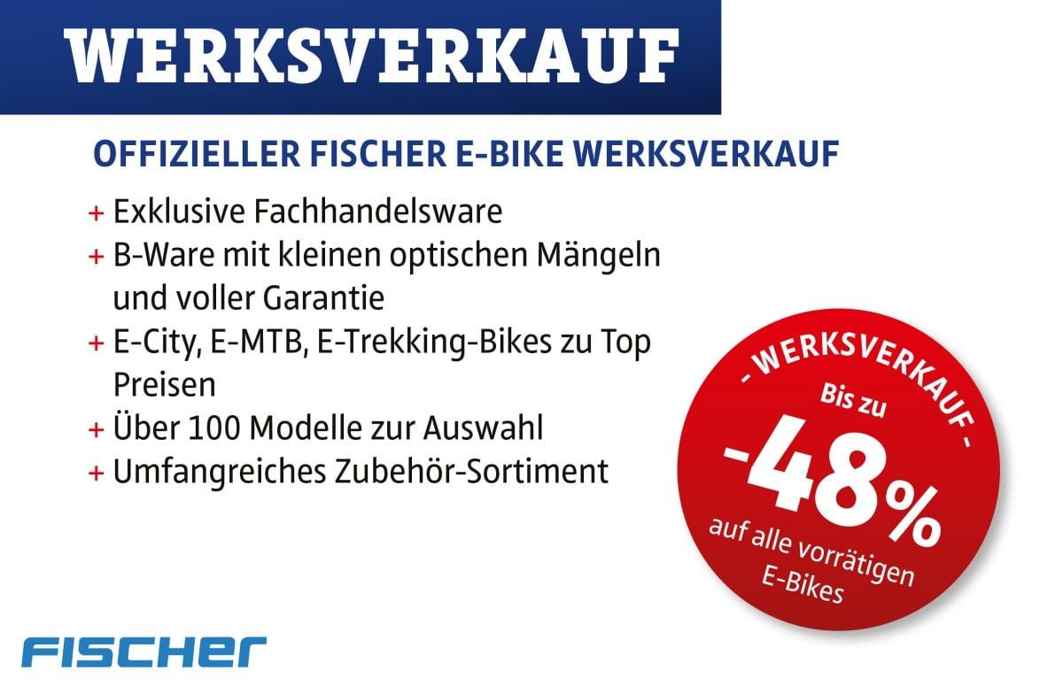 E-BIKE Banner Fischer Werksverkauf