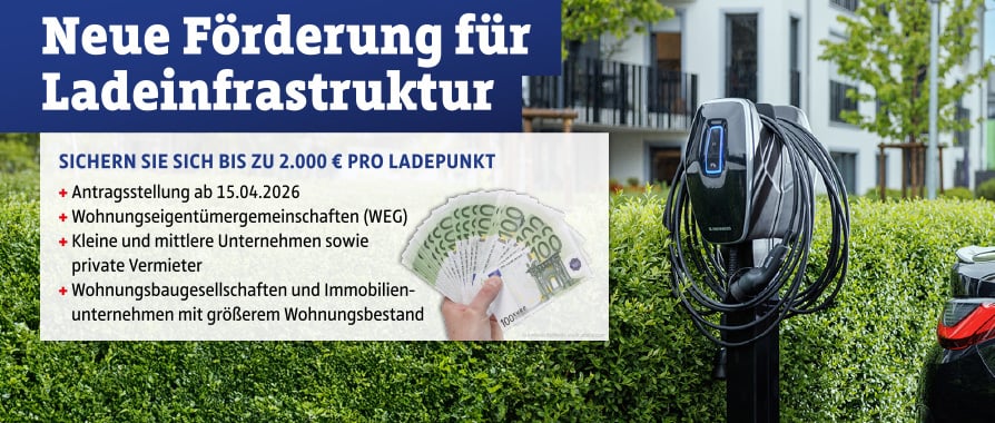 E-WALLBOX Titelbild Förderung