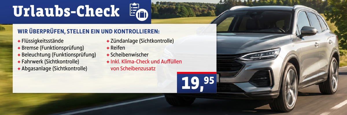 Startseite Startklar in den Sommer Urlau